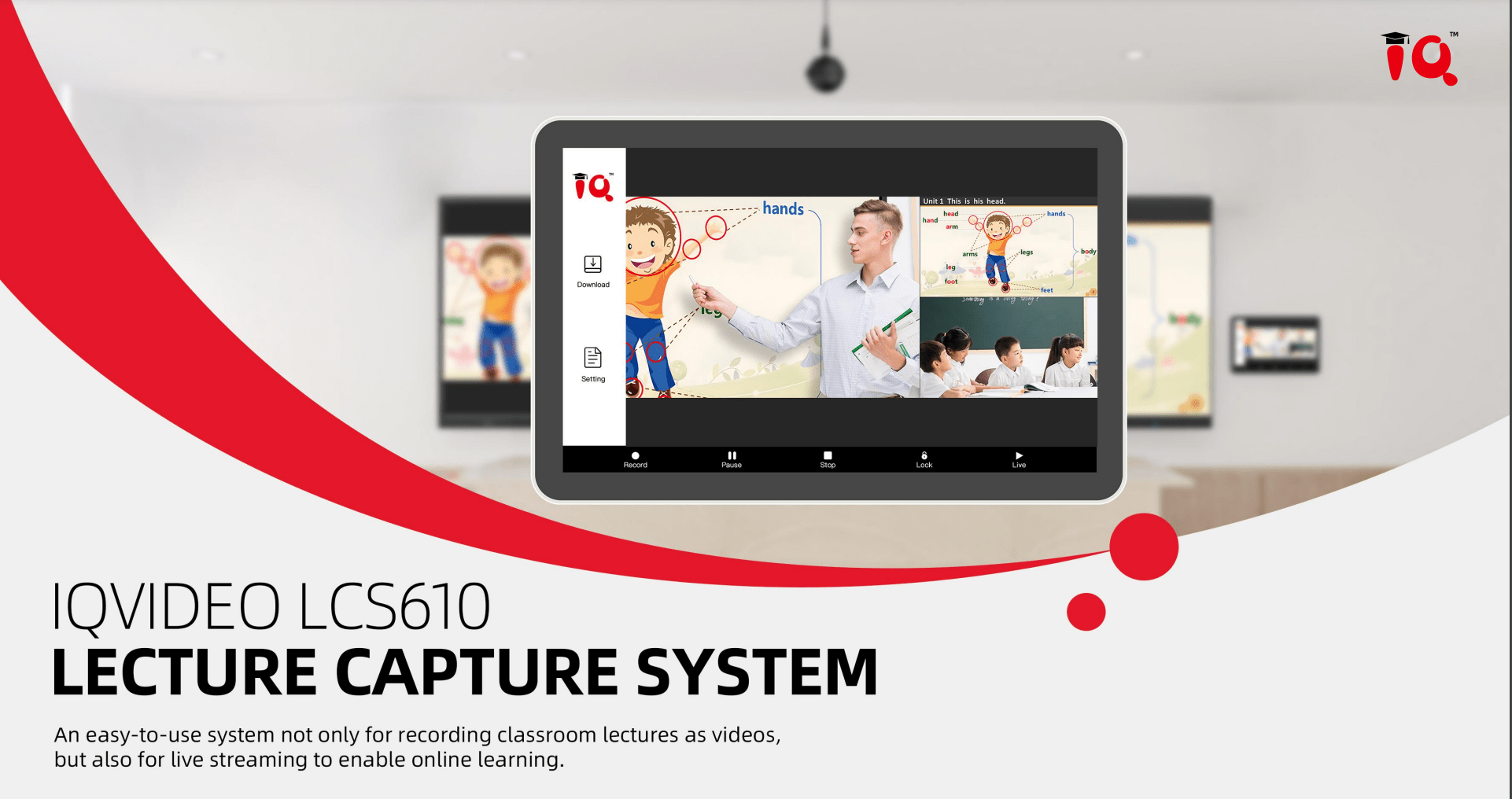Lecture Capture System supply by C.T.Technology (PG) Sdn Bhd